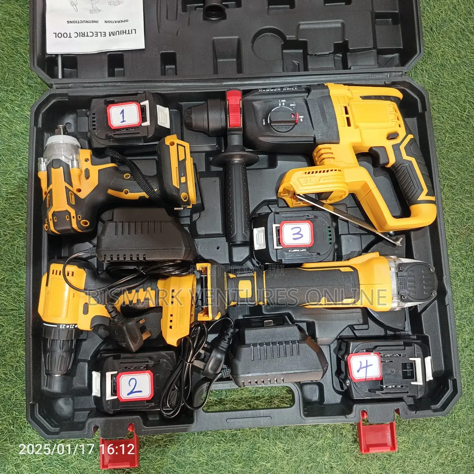 4in1 Cordless Drill Machine . 48v