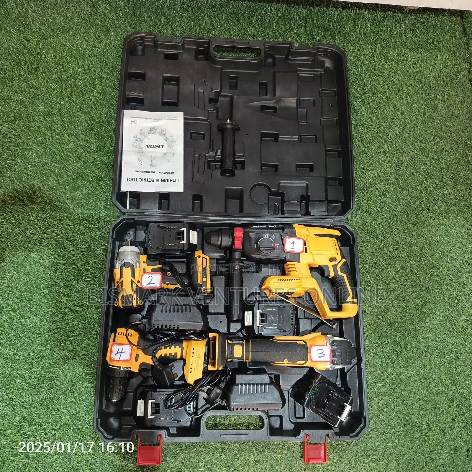 4in1 Cordless Drill Machine . 48v