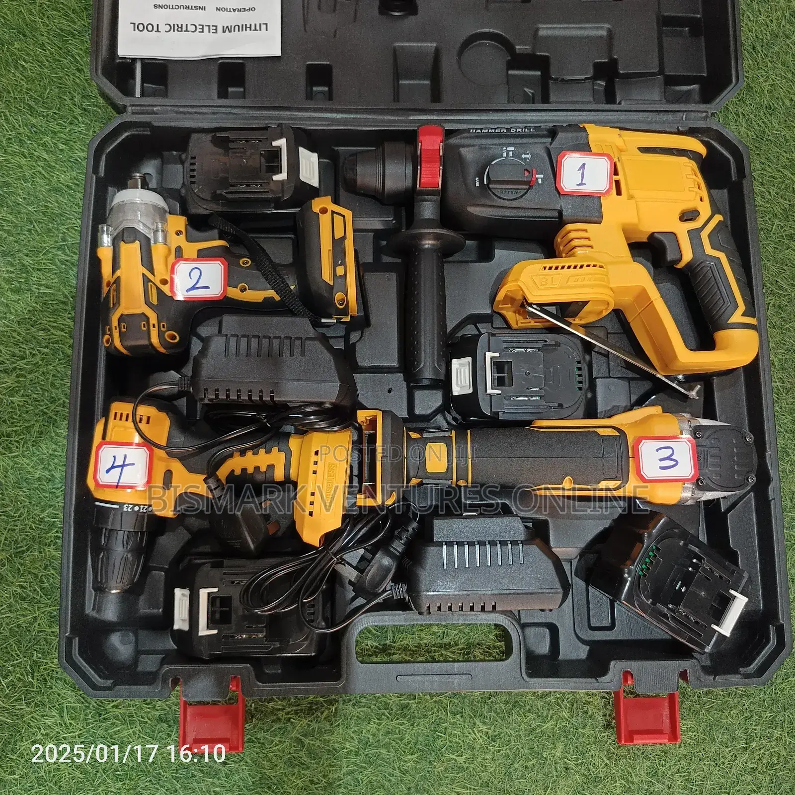 4in1 Cordless Drill Machine . 48v