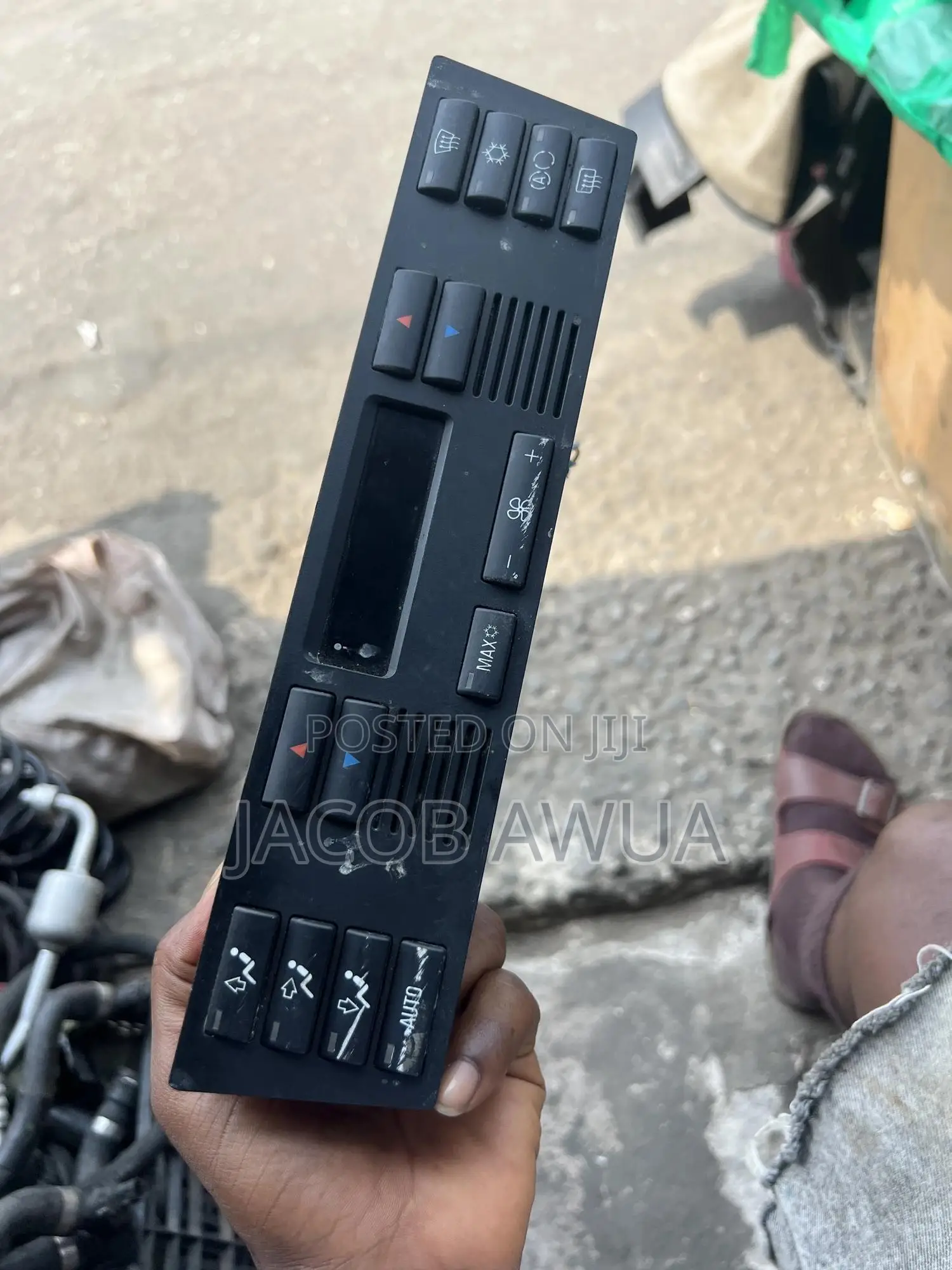 A/C Heater Climate Control Panel Button Set for BMW X5