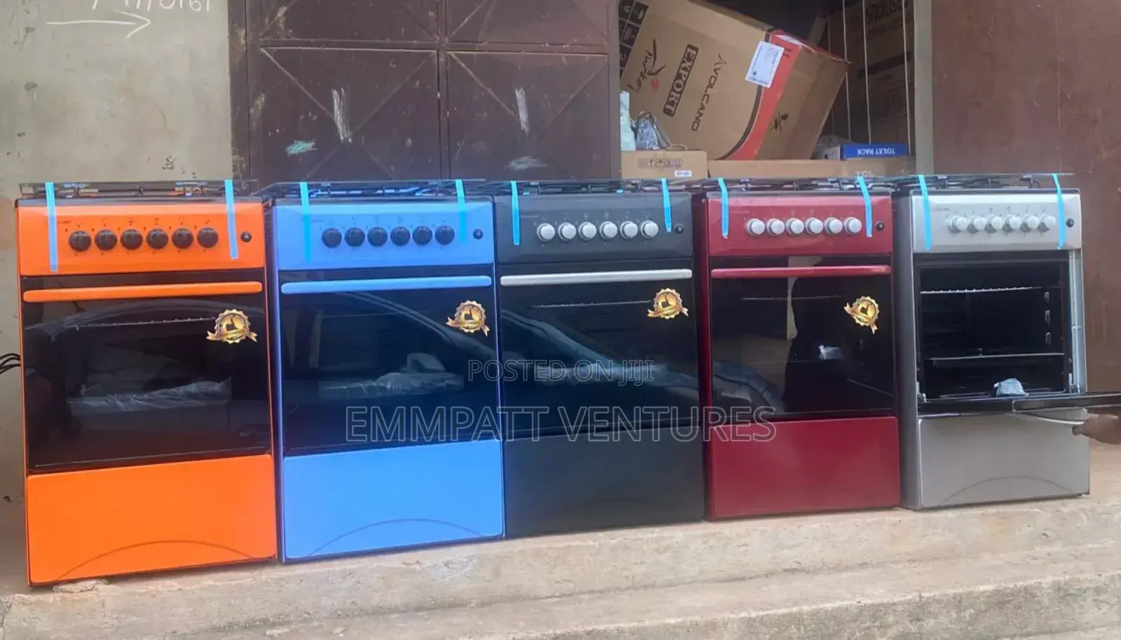 50*50 Volcano Gas Burner Oven and Grill