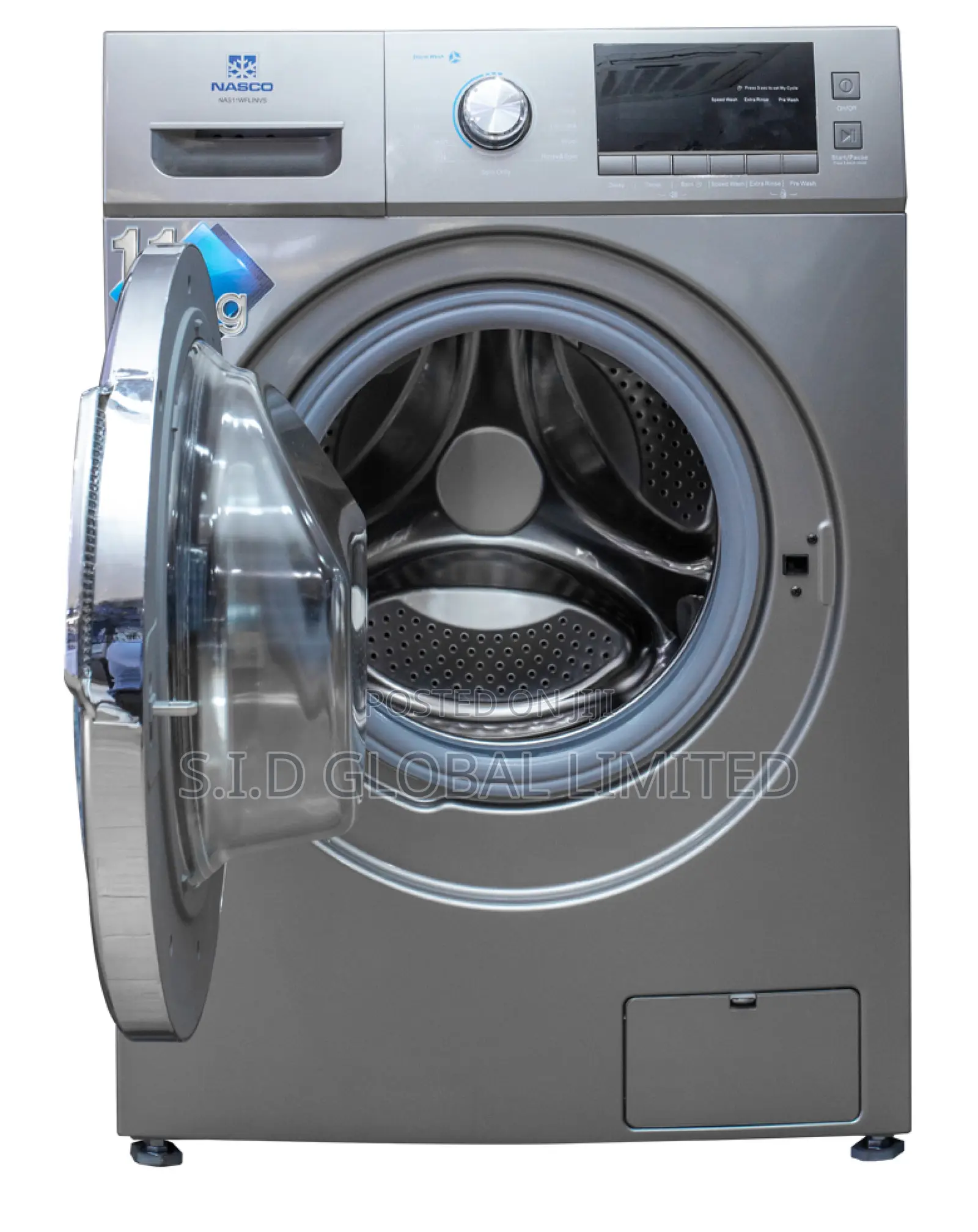 Incredible NASCO-11KG-FRONT-LOAD-WASHING-MACHINE