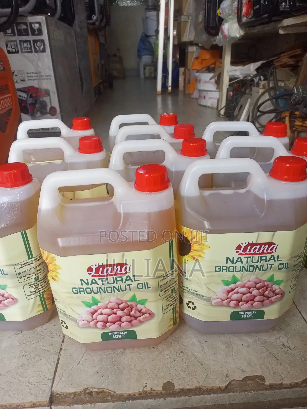 Liana Natural Groundnut Oil