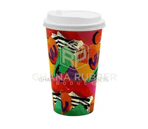 Paper Cups 16oz + Lids (1000pcs)