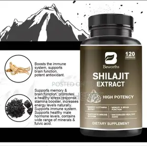 Beworths Pure Ginseng Shilajit Capsules High Nutritional