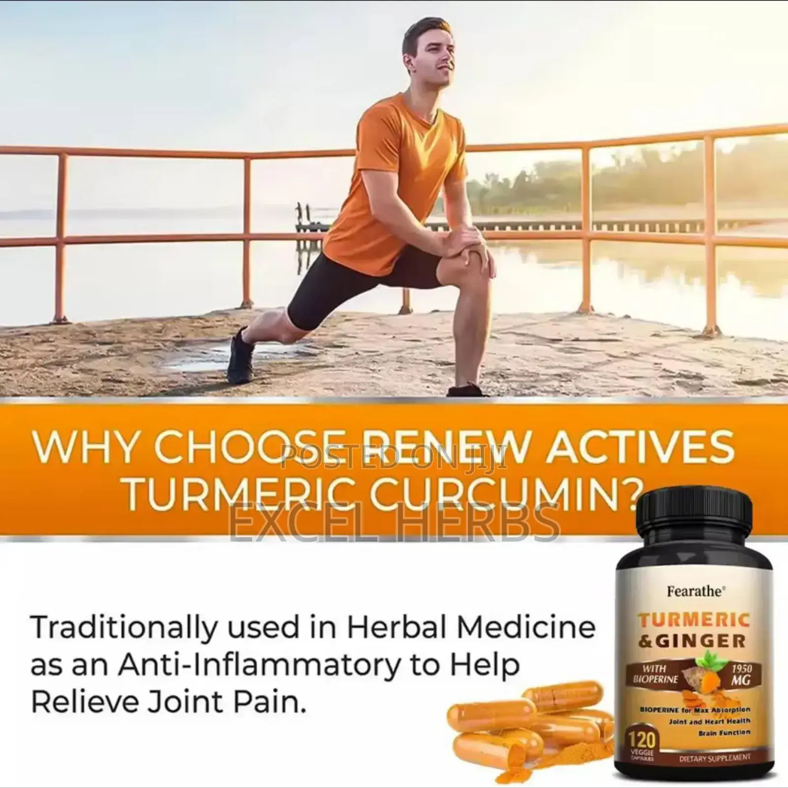 Curcumin With Bioperine and Ginger - Curcumin Complex