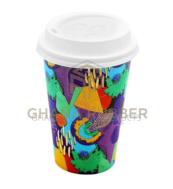 Paper Cups 12oz + Lids (1000pcs)