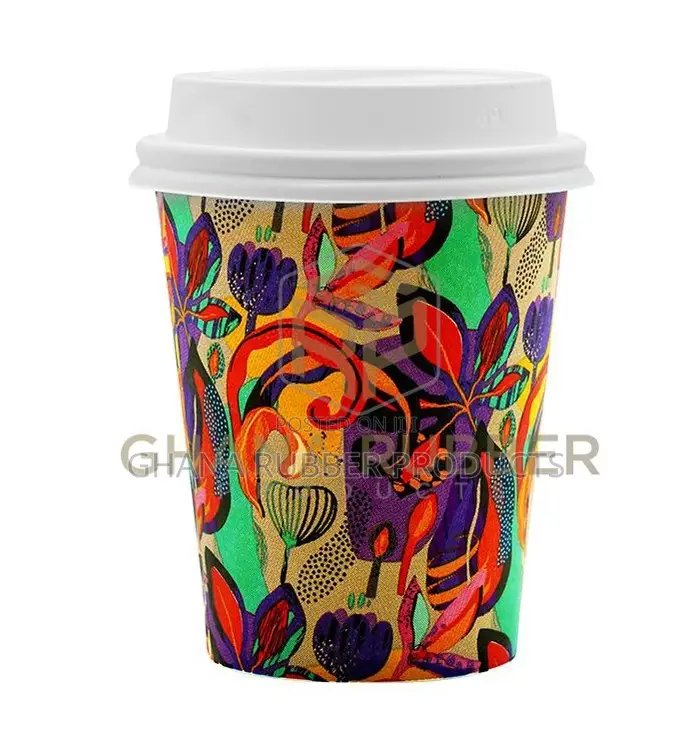 Paper Cups 8oz + Lids (1000pcs)