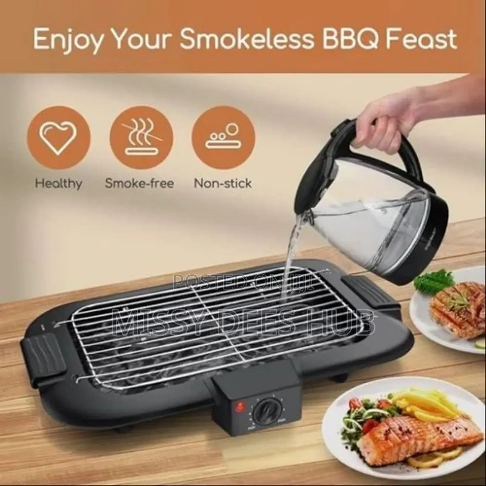 Electric Barbecue Grill