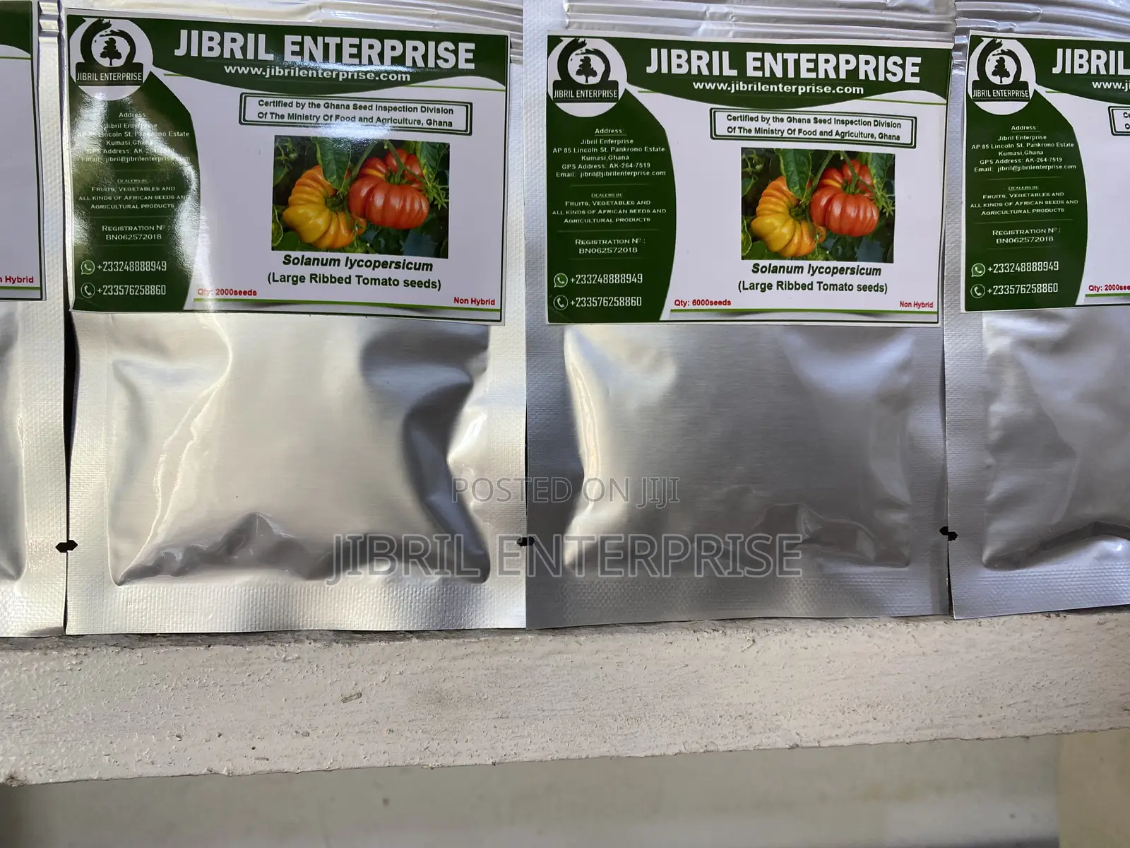 Certified Large Ribbed Tomato Seeds, High Yielding Variety