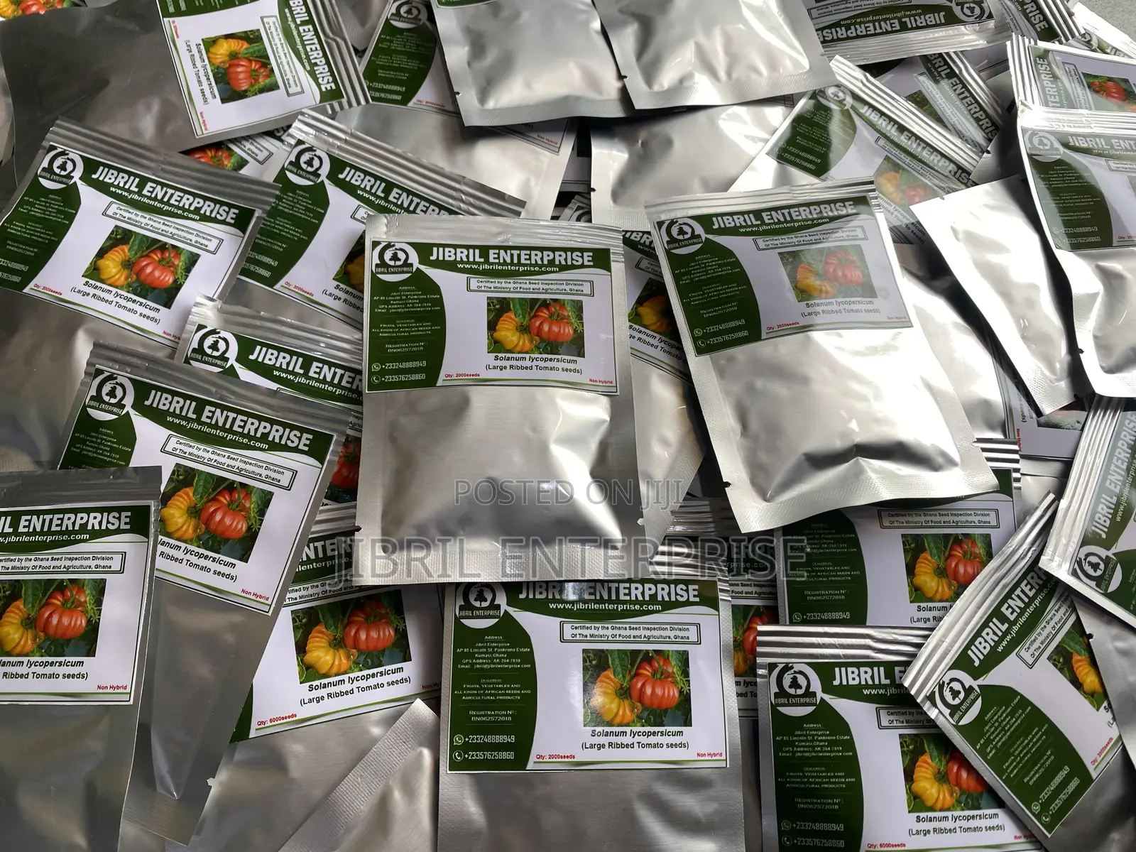 Certified Large Ribbed Tomato Seeds, High Yielding Variety