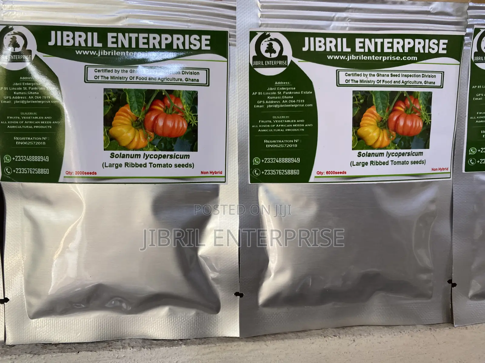 Certified Large Ribbed Tomato Seeds, High Yielding Variety