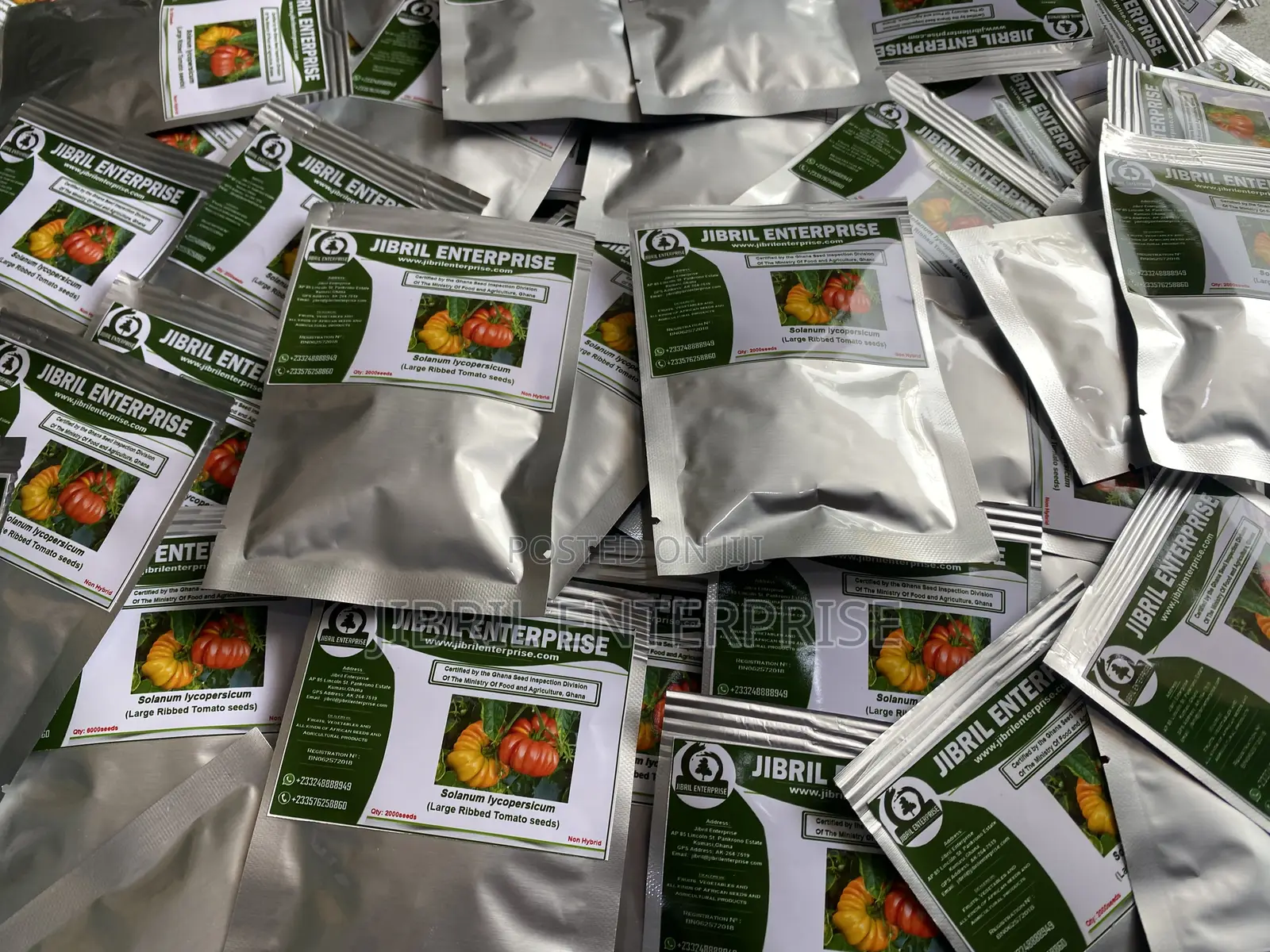 Certified Large Ribbed Tomato Seeds, High Yielding Variety