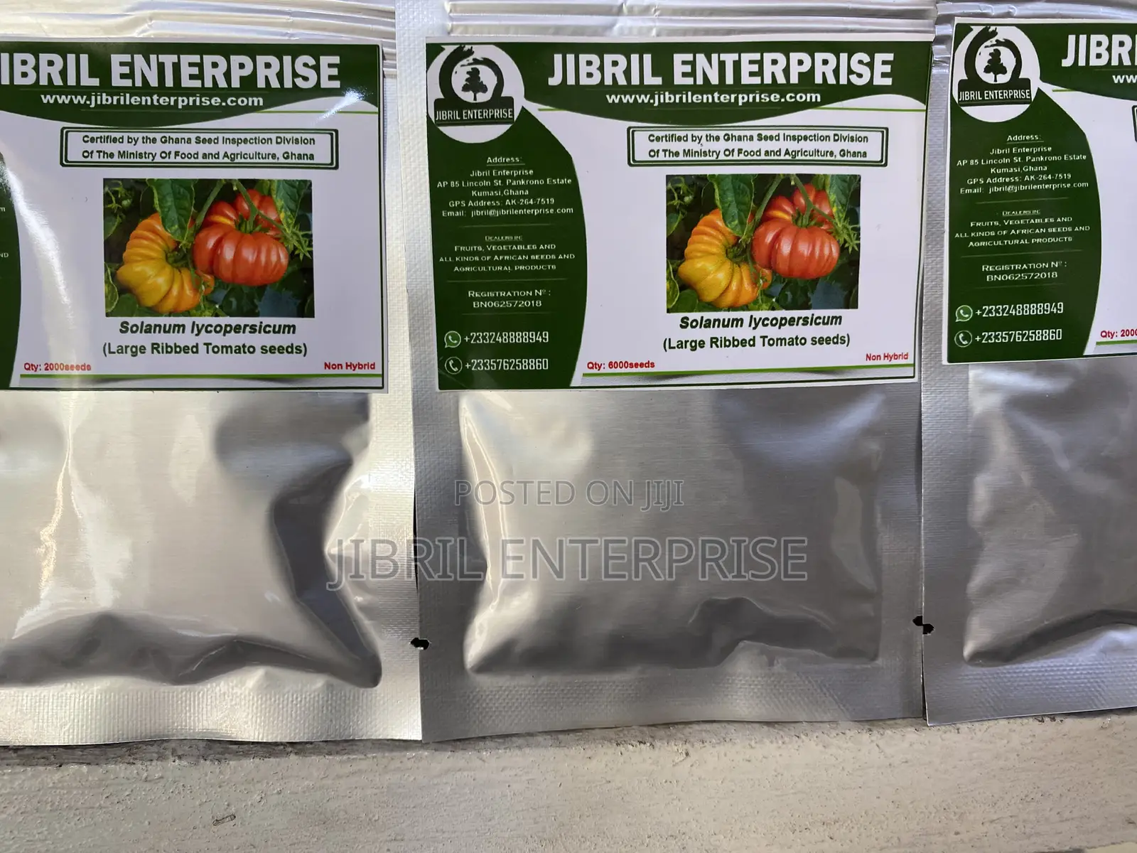 Certified Large Ribbed Tomato Seeds, High Yielding Variety