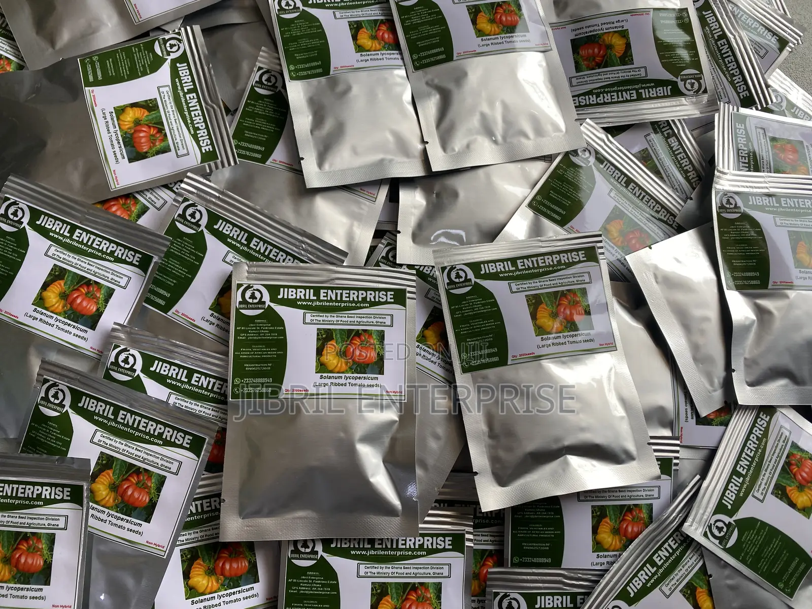 Certified Large Ribbed Tomato Seeds, High Yielding Variety