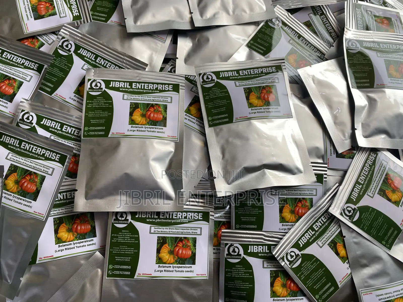 Certified Large Ribbed Tomato Seeds, High Yielding Variety