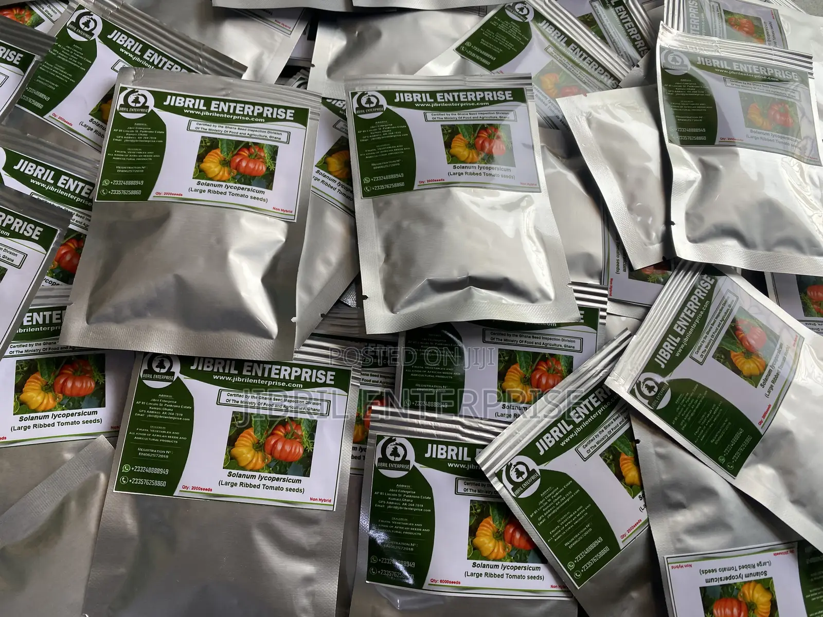 Certified Large Ribbed Tomato Seeds, High Yielding Variety