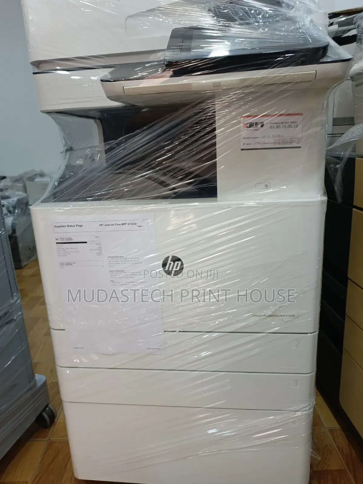 Hp Laser Jet E82550 A3 Black and White Wireless Photocopy