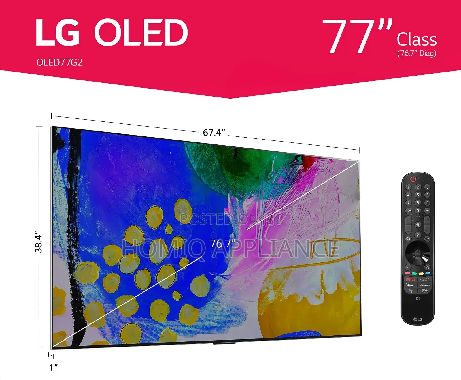 Lg G2 77inch Series Oled Smart Tv