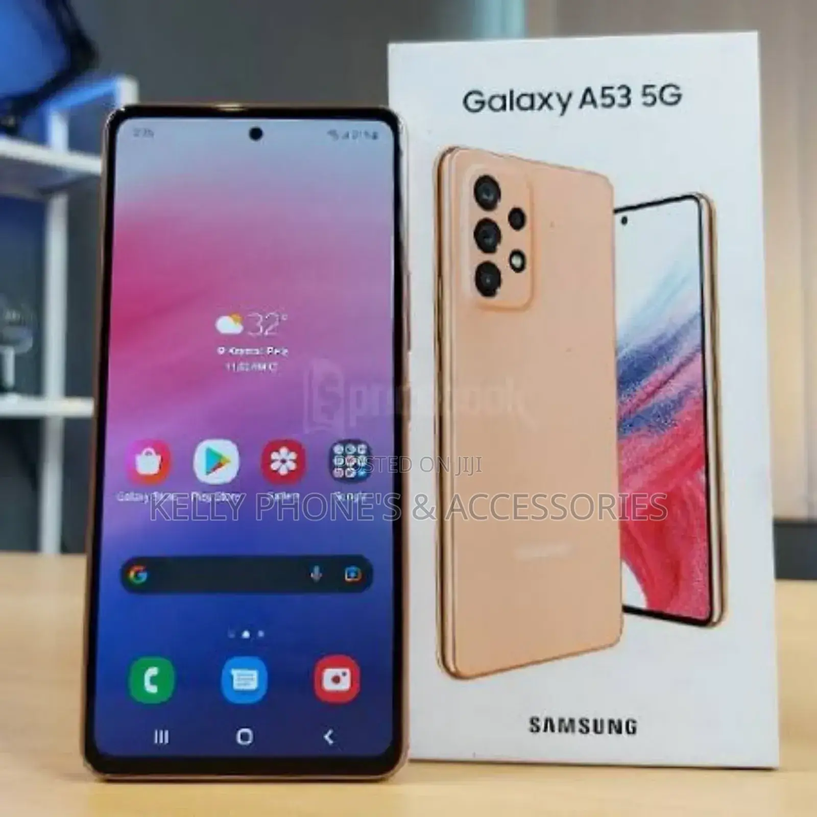 New Samsung Galaxy A53 5G 128 GB Orange