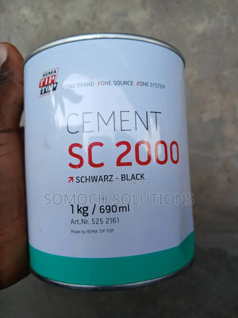 Sc 2000 1kg Cement Gum With Hardner Cold Vulcanizingsolution