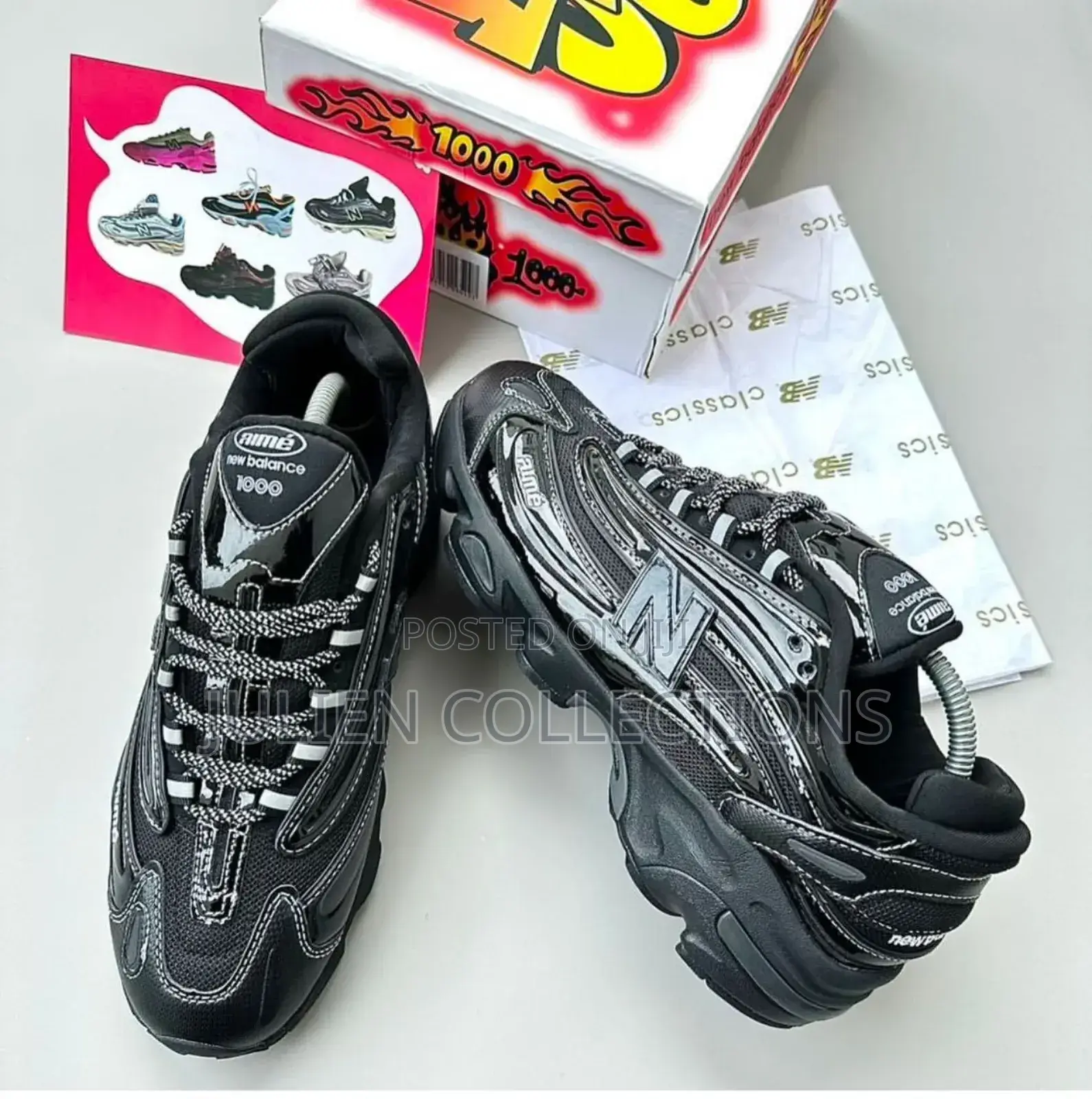 New Balance 1000 Black Mirror