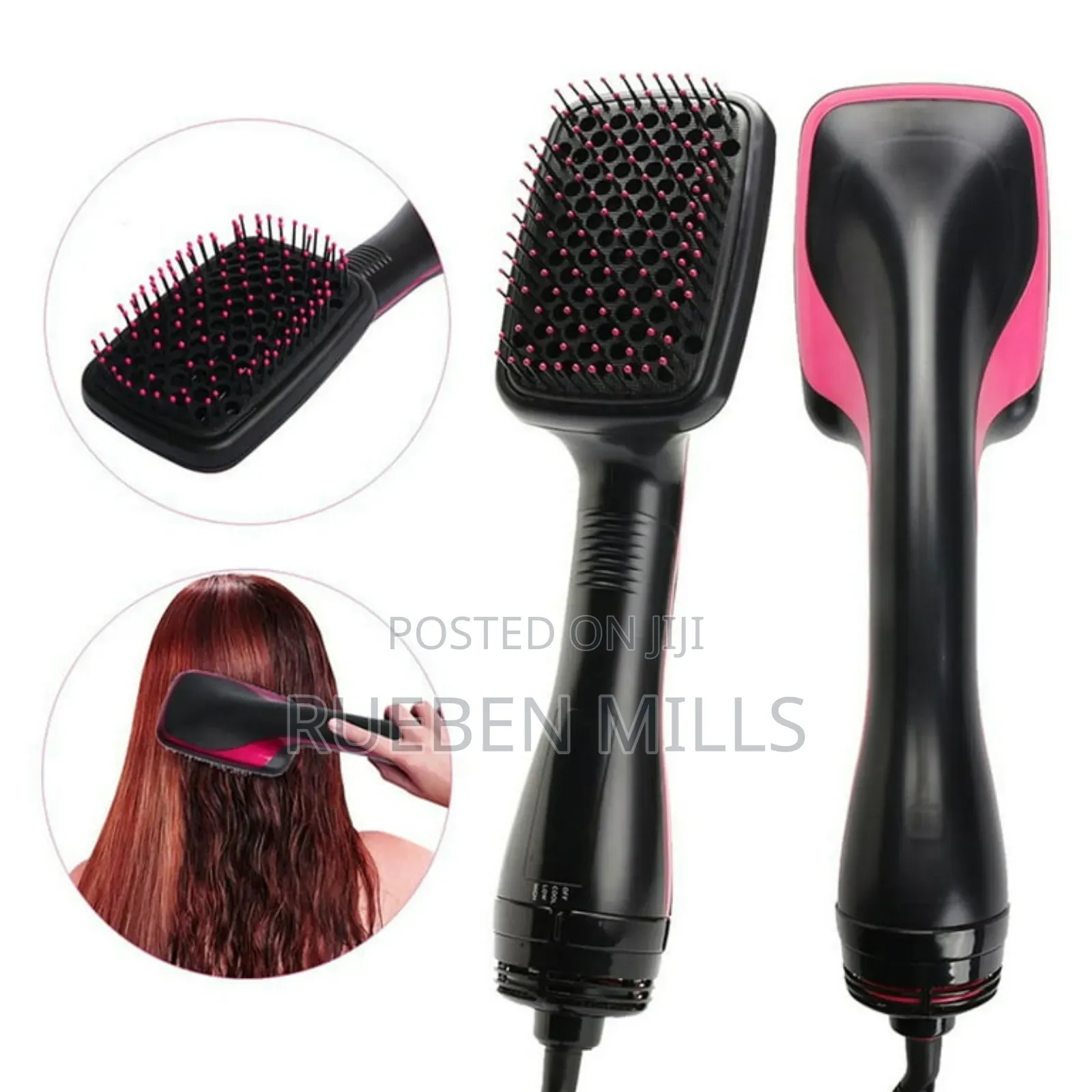 XR-8801 Styling Hair Dryer With Brush Straightener