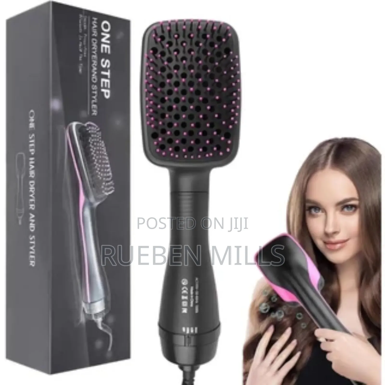 XR-8801 Styling Hair Dryer With Brush Straightener
