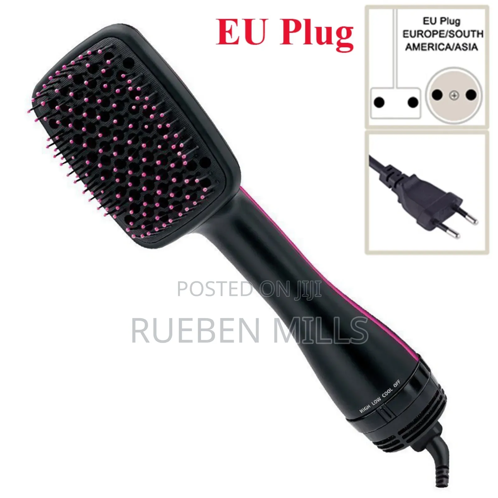 XR-8801 Styling Hair Dryer With Brush Straightener