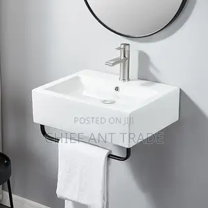Basin With Mirror Glass Stand. 2017-43