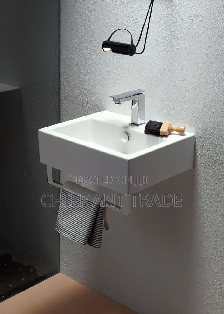 Basin With Mirror Glass Stand. 2017-43