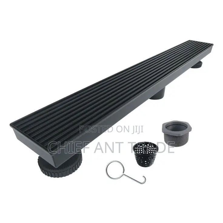Floor Drain 60cm. Black. DLT-60b