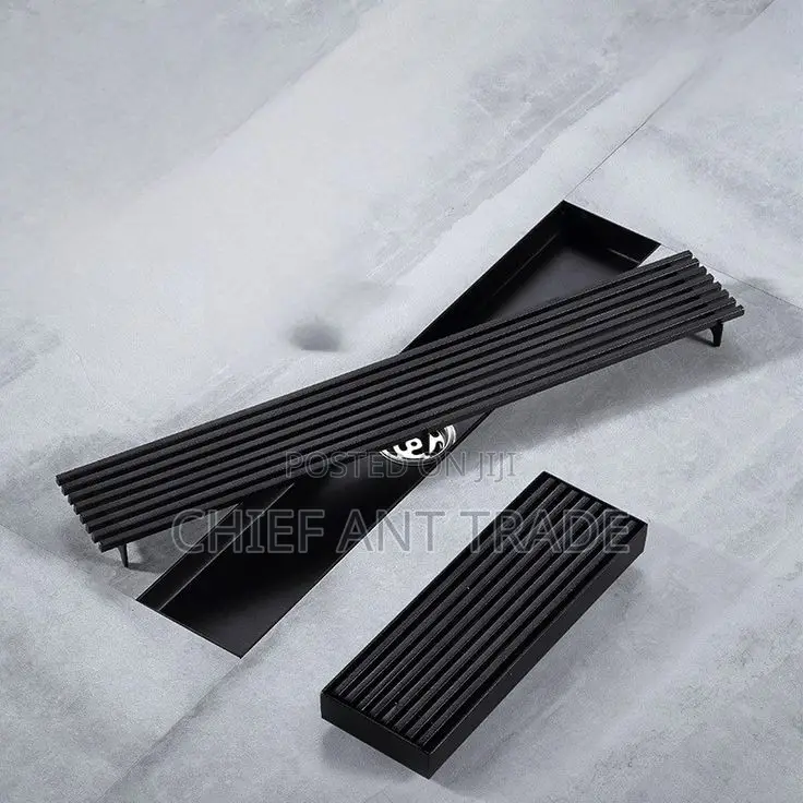 Floor Drain 60cm. Black. DLT-60b