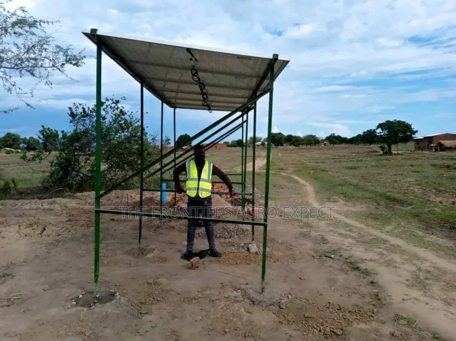Commercial Solar System and Irrigation Installation