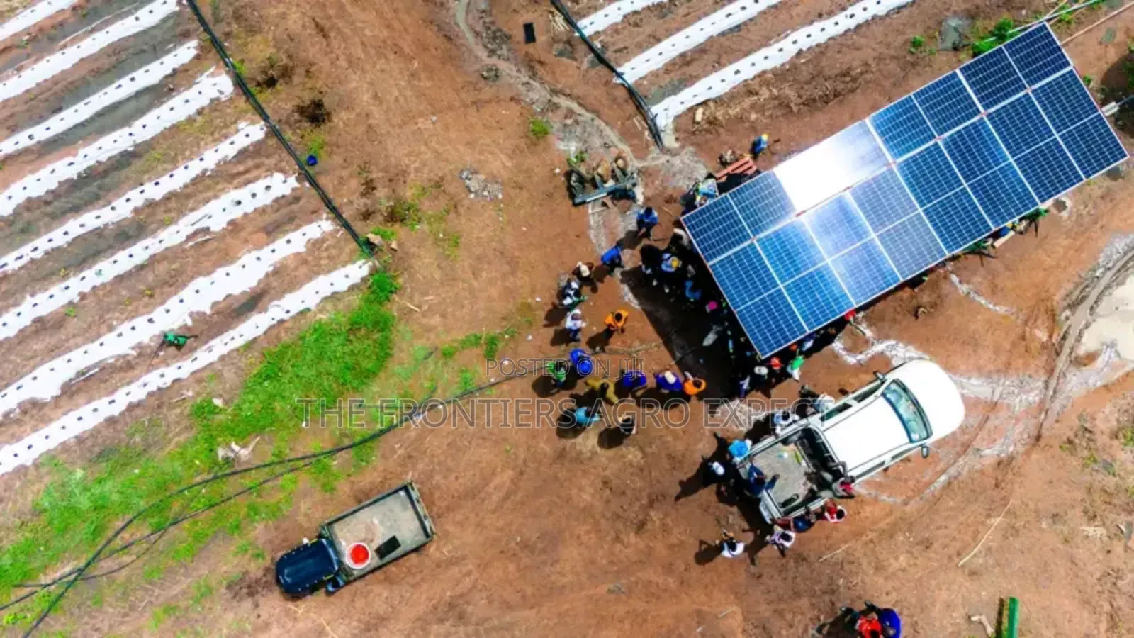 Commercial Solar System and Irrigation Installation