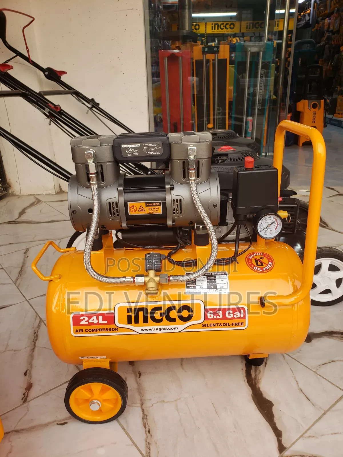 Ingco 24L Air Compressor Acs111152