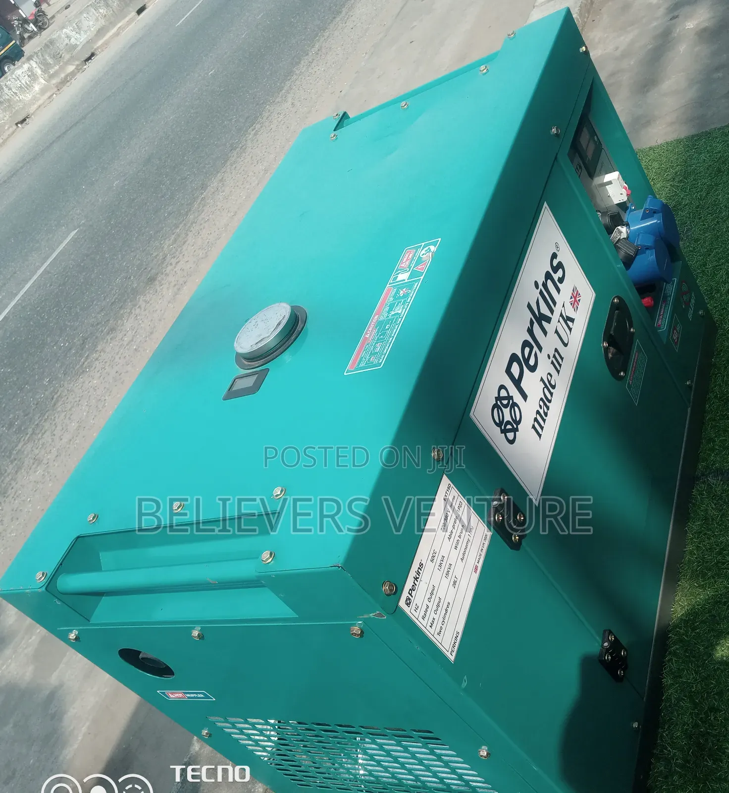 Uk Generator Silent Diesel 16500watt Perkins 15kva Generator