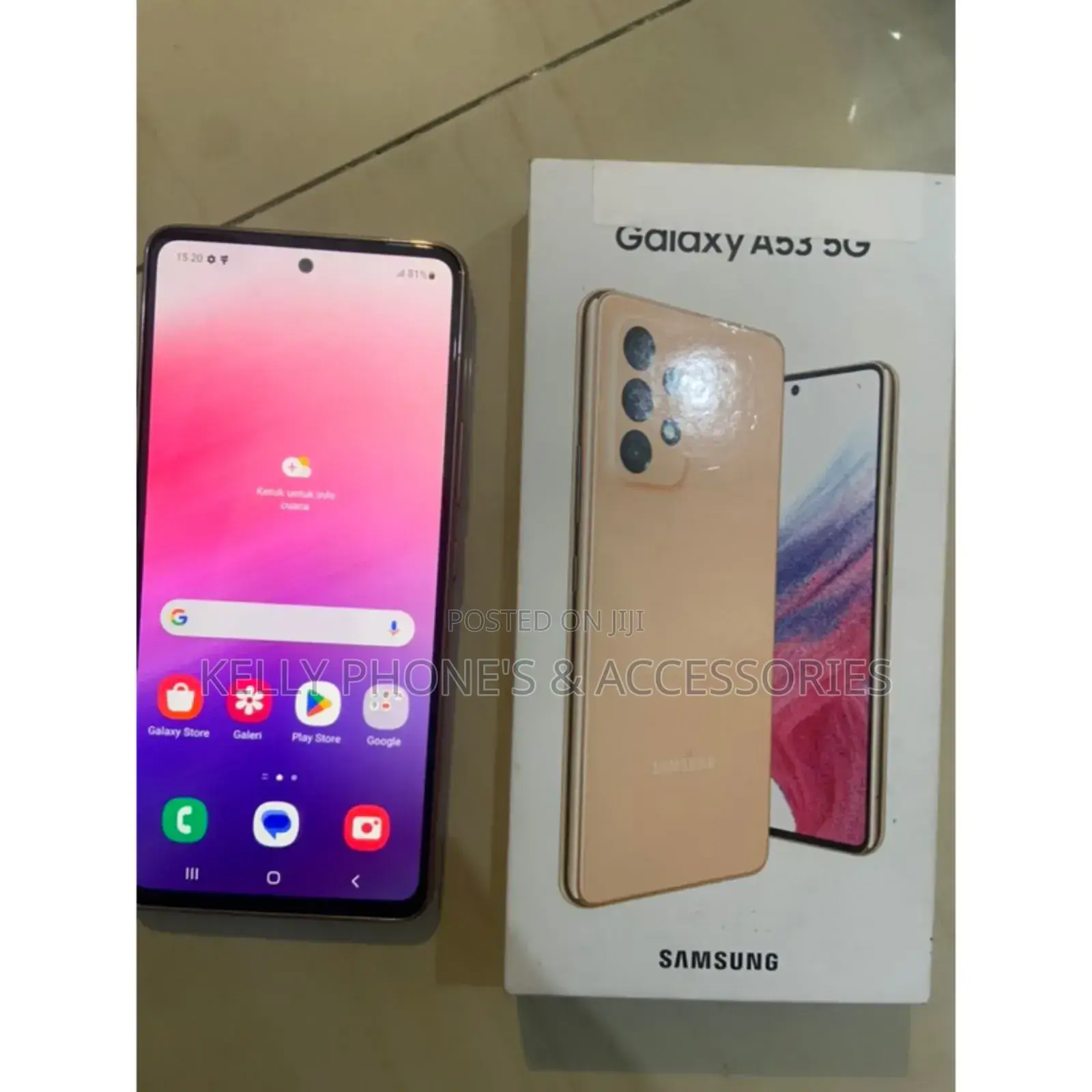 New Samsung Galaxy A53 5G 256 GB Blue
