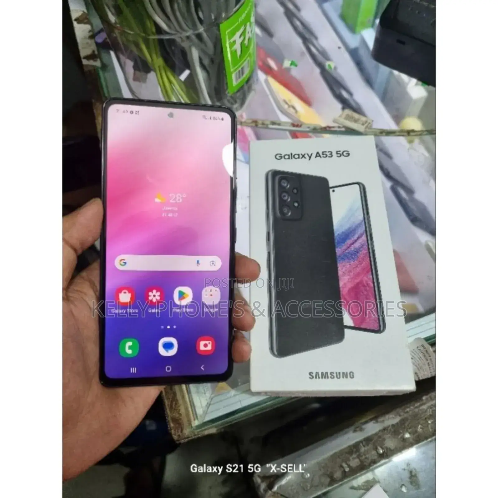 New Samsung Galaxy A53 5G 128 GB Orange