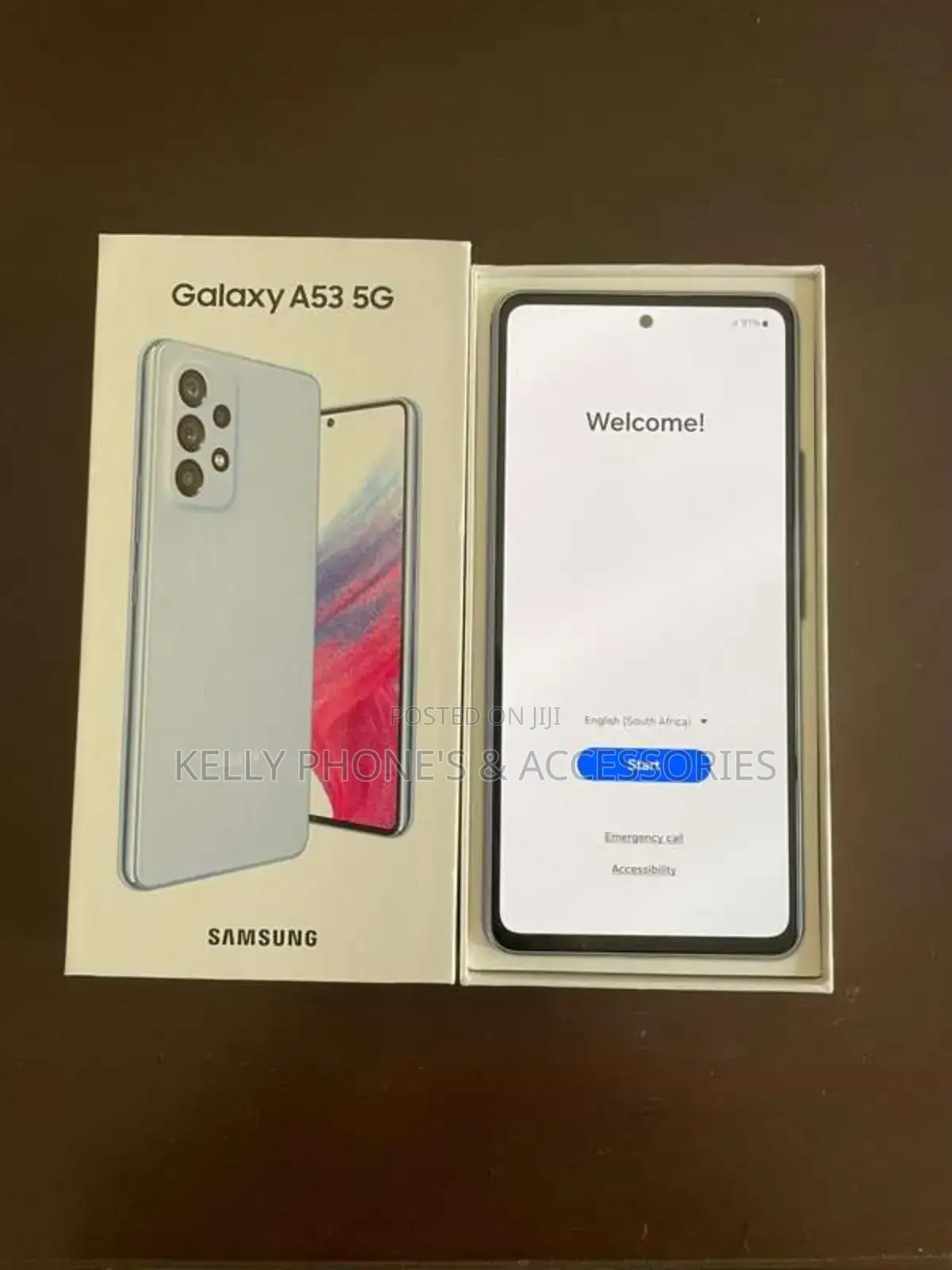 New Samsung Galaxy A53 5G 128 GB Blue