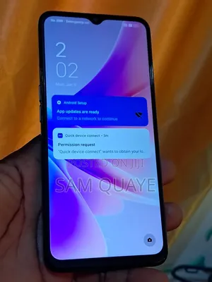 New Oppo A77 4G 64 GB Black