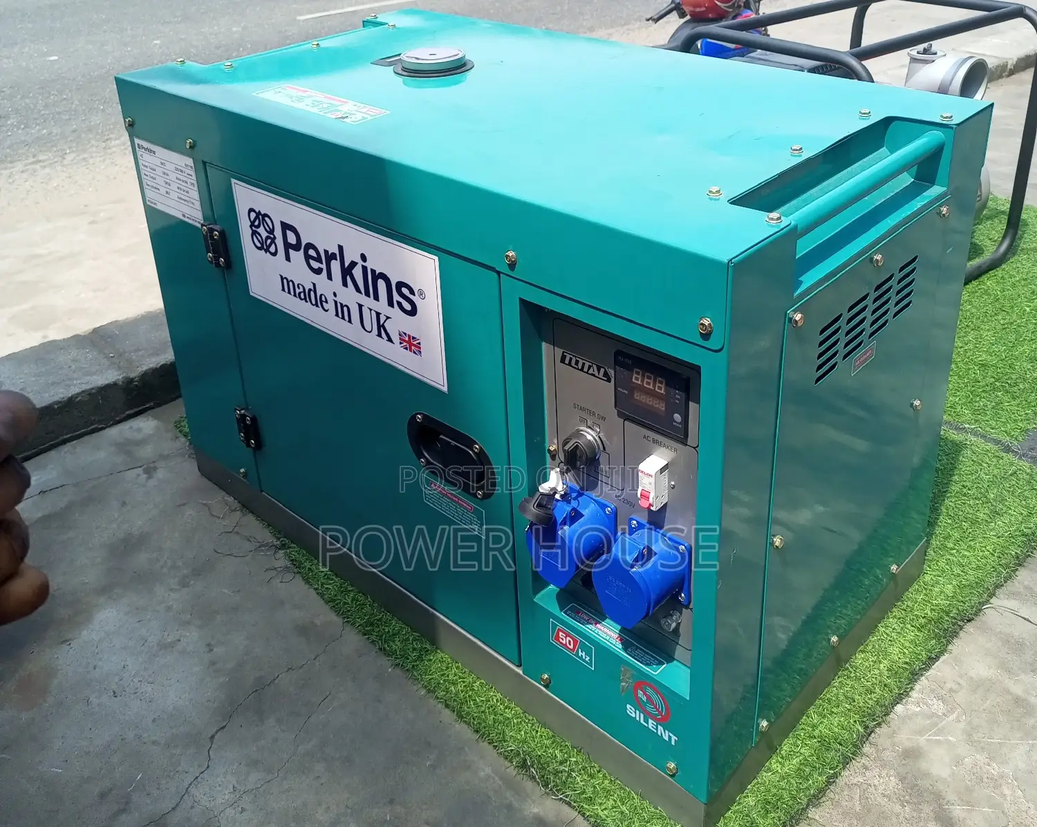Obligatory UK Generator 15kva Perkins Generator 230v 16500w
