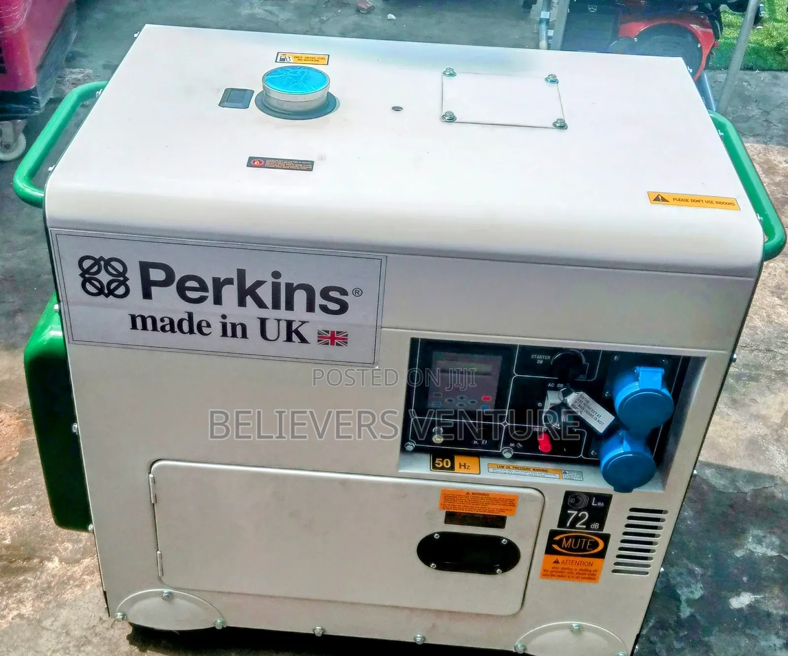 Auto Start Engine Perkins Generator 15kva 16500wat Generator
