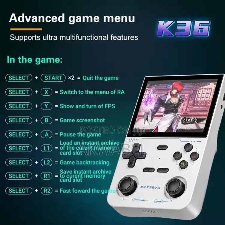 Handheld Retro Games Console • SEGA • NINTENDO • PS Etc