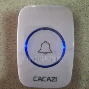 Wireless Doorbell 300m Range White Battery Operated