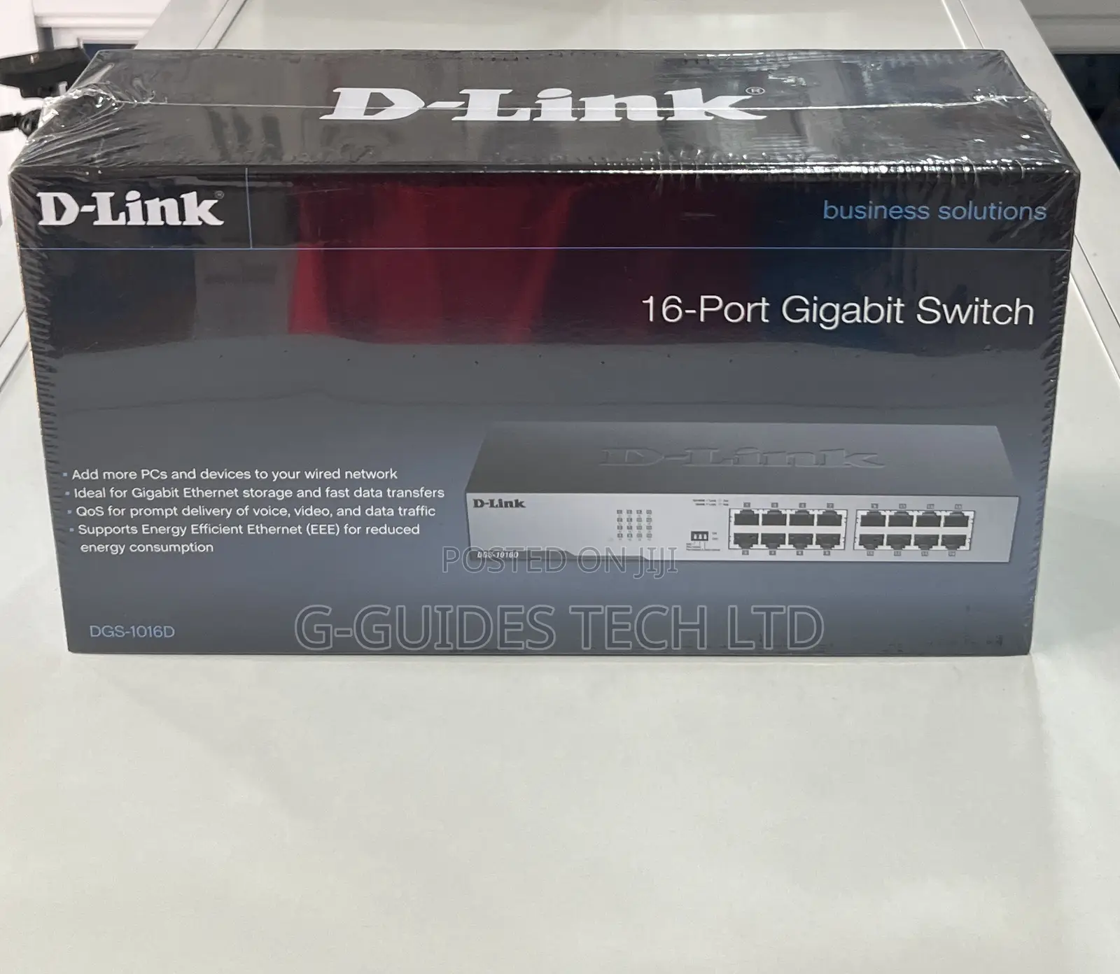 D-Link 16-Port Gigabit Switch DGS-1016d