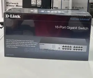 D-Link 16-Port Gigabit Switch DGS-1016d