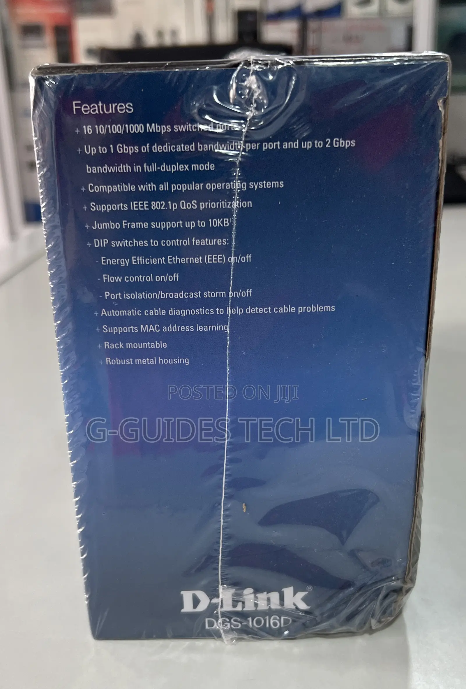 D-Link 16-Port Gigabit Switch DGS-1016d