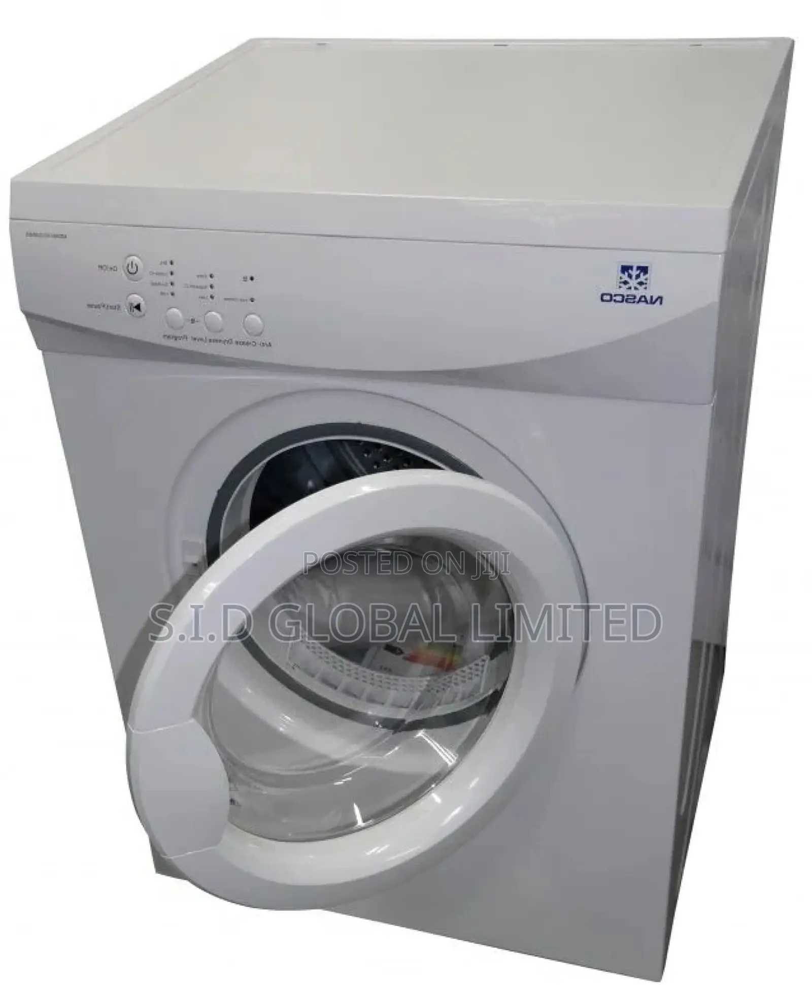 Live Happy With Nasco 7kg Front Load Dryer Machine
