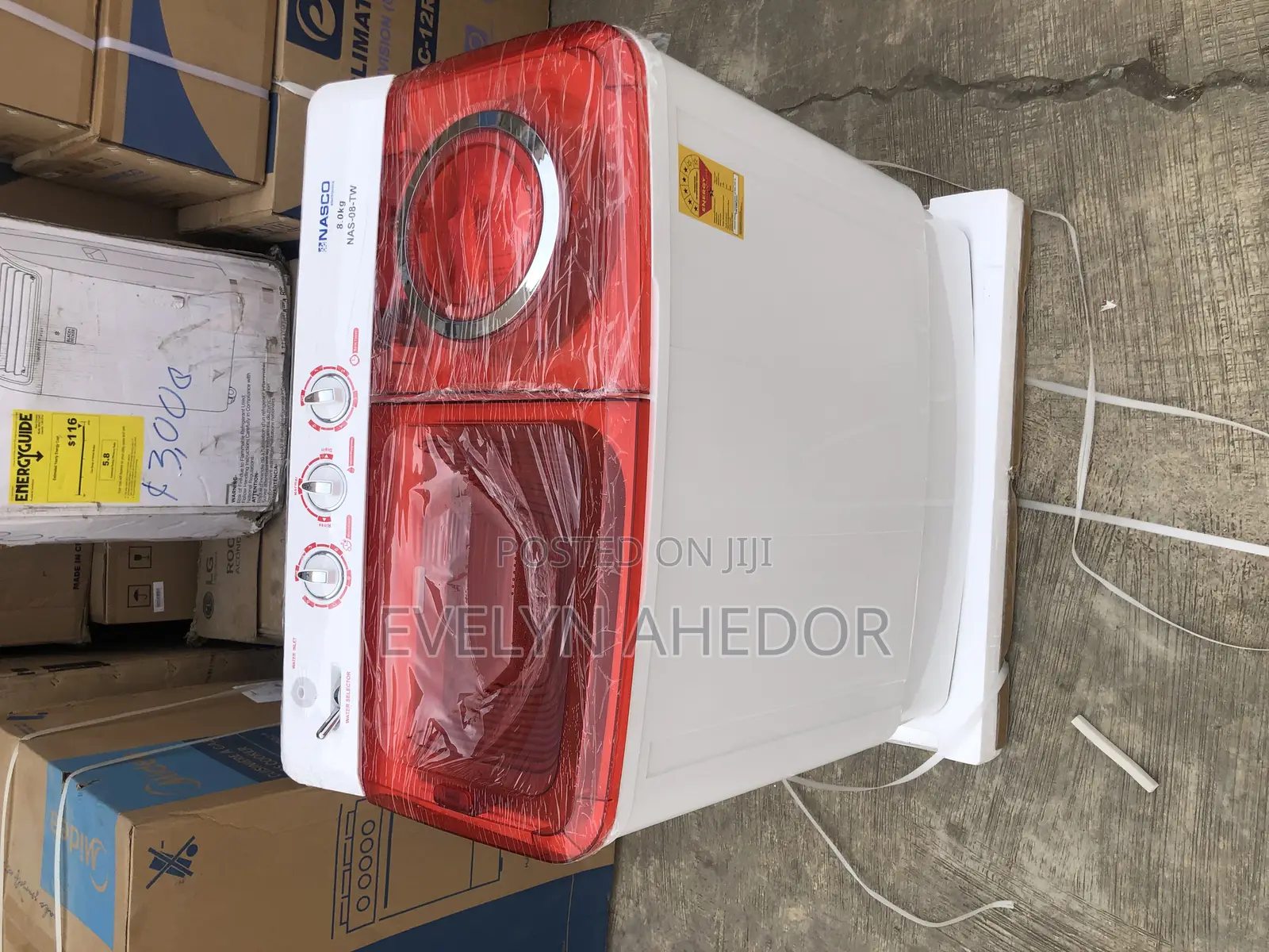 Quality and Affordable Nasco Washing Machine 8kg Semi